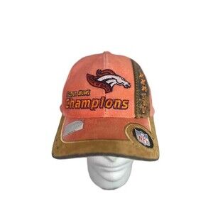 NFL Unisex Orange Denver Broncos Super Bowl 33 Champions 1999 Cap Hat One Size